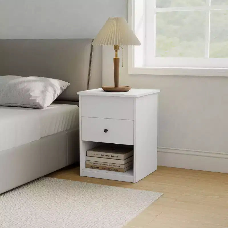 HOMLUX Lift Top End Table Nightstand Small Coffee Table w/ Storage Compartment Shelf