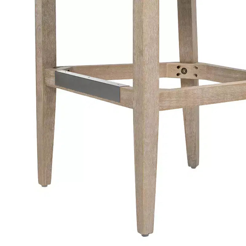 Jennifer Taylor Home Newport 30.5 Coastal Curved Back Upholstered Counter Stool