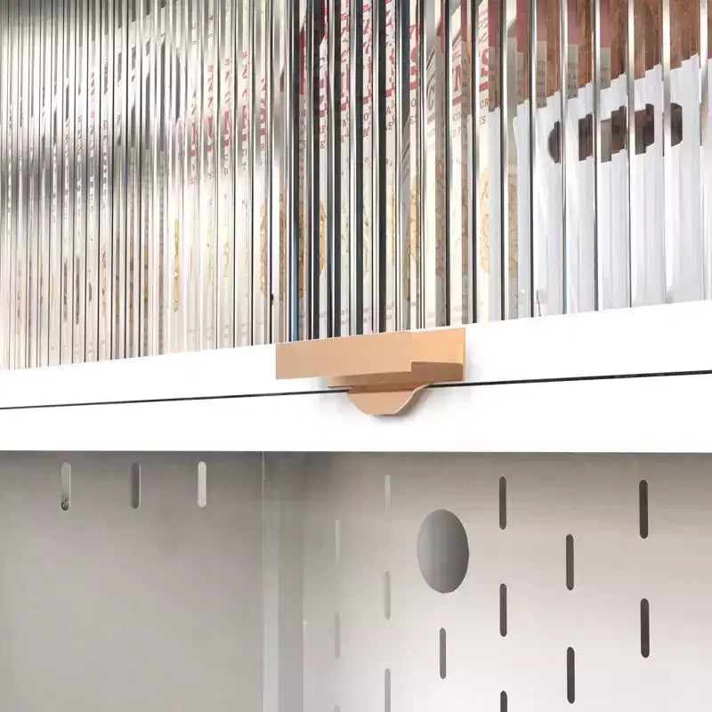 73Tall Kitchen Pantry Cabinet 6 Level Flip Door with Pegboard Metal Pantry Storage Cabinet Anti-Tip Design Hutch for Kitchen Dining Room