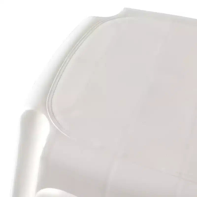 Gracious Living Single Step Stool, Small Step Stool, 9 1/2 Inches, White