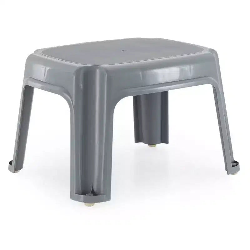 Gracious Living Single Step Stool, Small Step Stool, 9 1/2 Inches, White