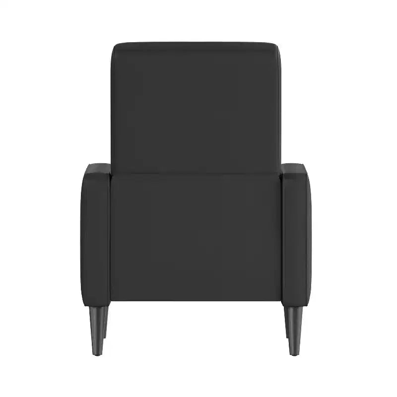 Merrick Lane Darcy Recliner Chair Mid-Century Modern Tufted Upholstery Ergonomic Push Back Living Room Recliner